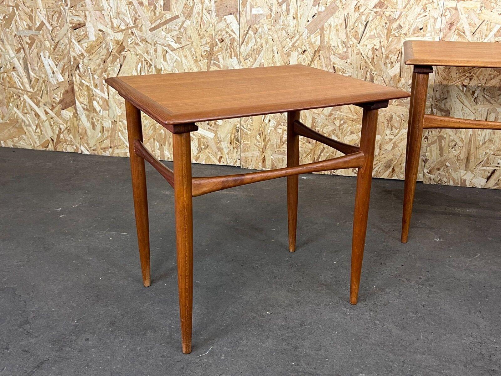 1960s 1970s Teak Nesting Tables Kai Kristiansen Skovmand & Andersen Design For Sale 5
