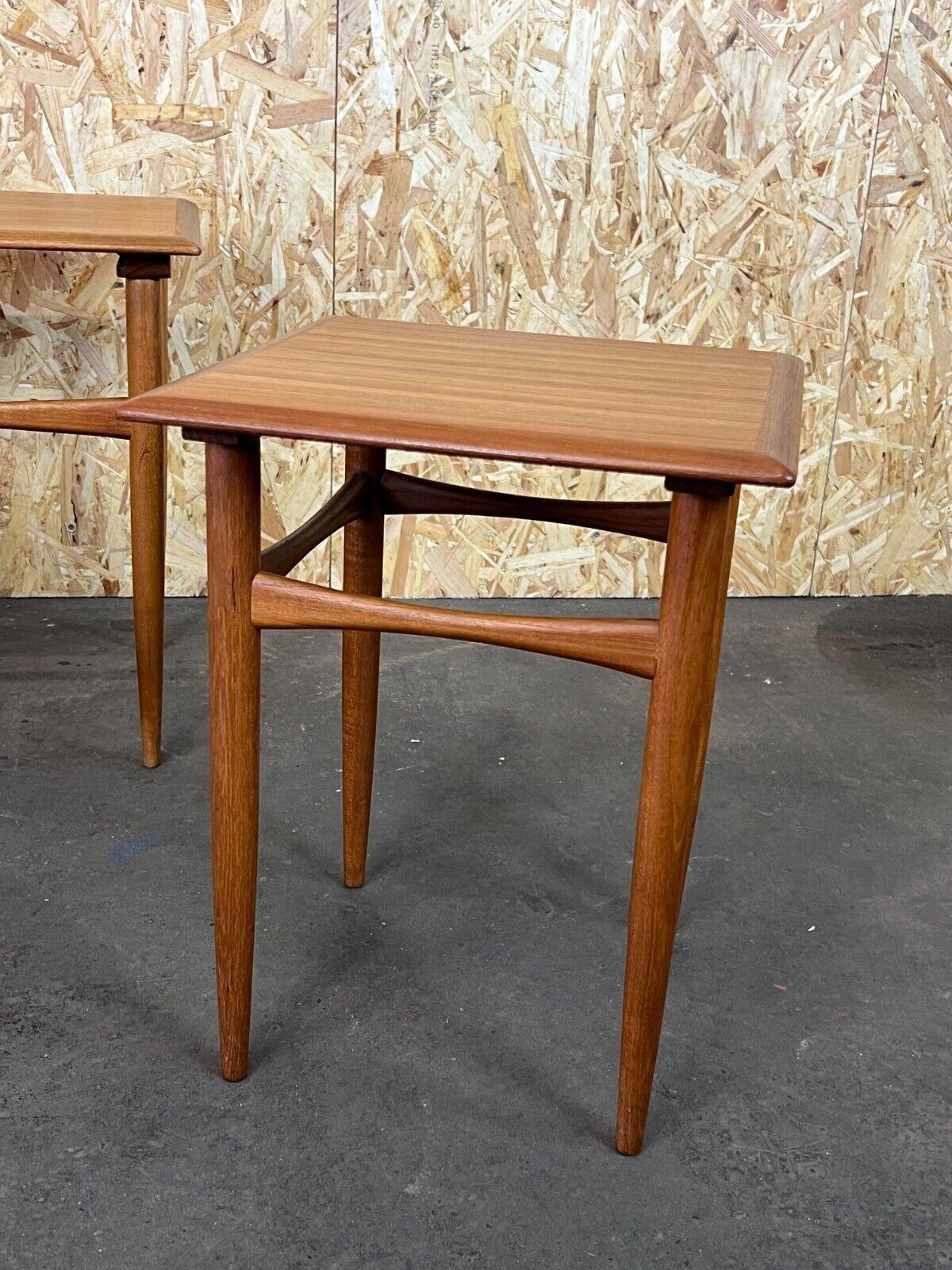 1960s 1970s Teak Nesting Tables Kai Kristiansen Skovmand & Andersen Design For Sale 6