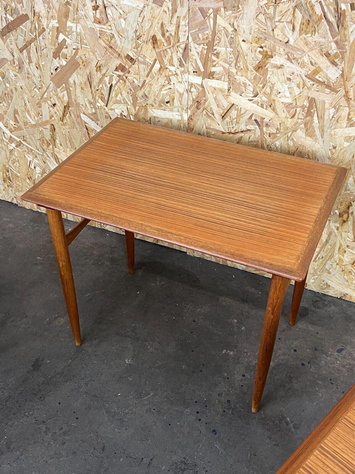 1960s 1970s Teak Nesting Tables Kai Kristiansen Skovmand & Andersen Design In Good Condition For Sale In Neuenkirchen, NI