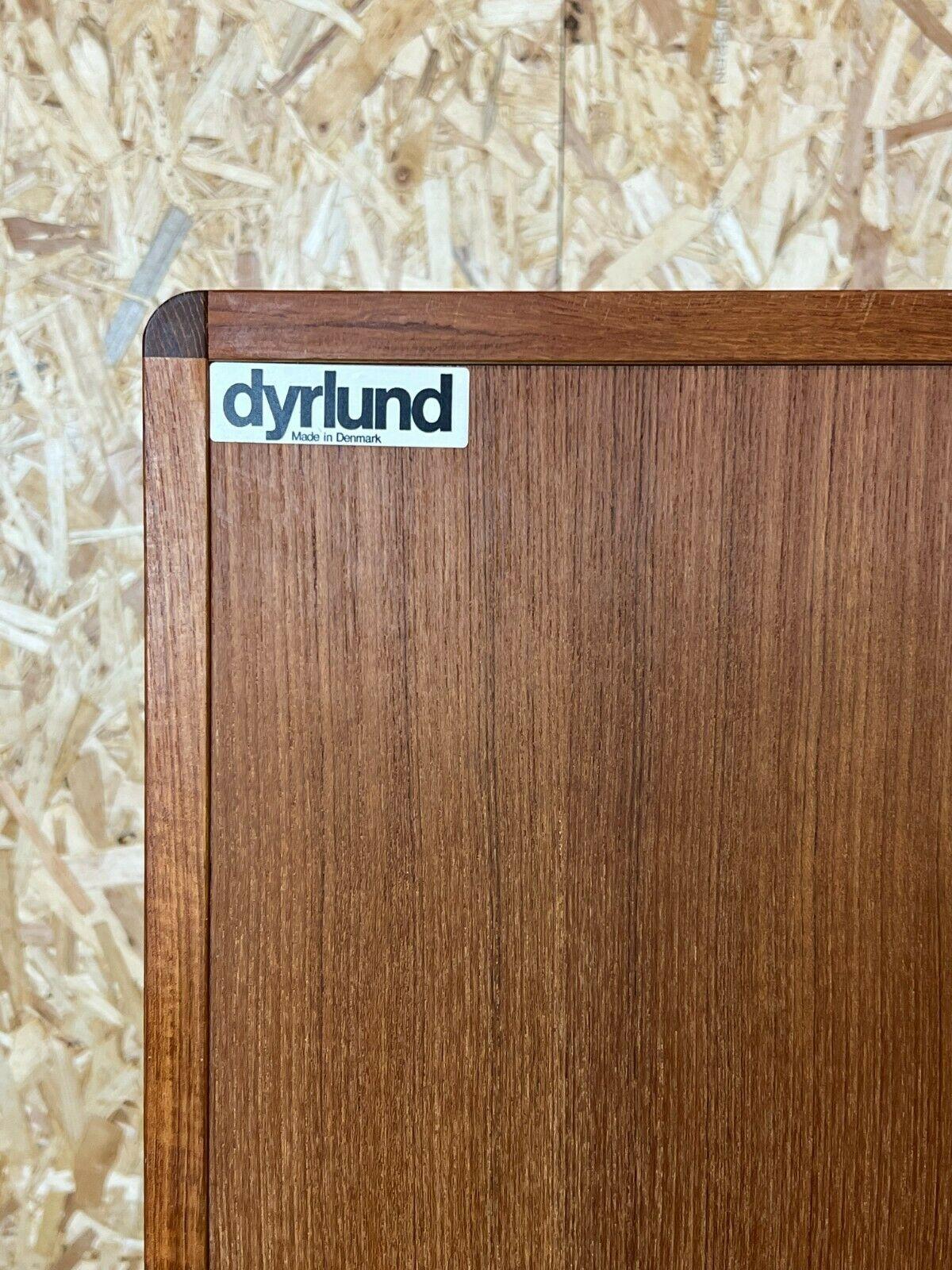 60s 70s Teak Secretary Danish Modern Desk Dyrlund Design Denmark 9