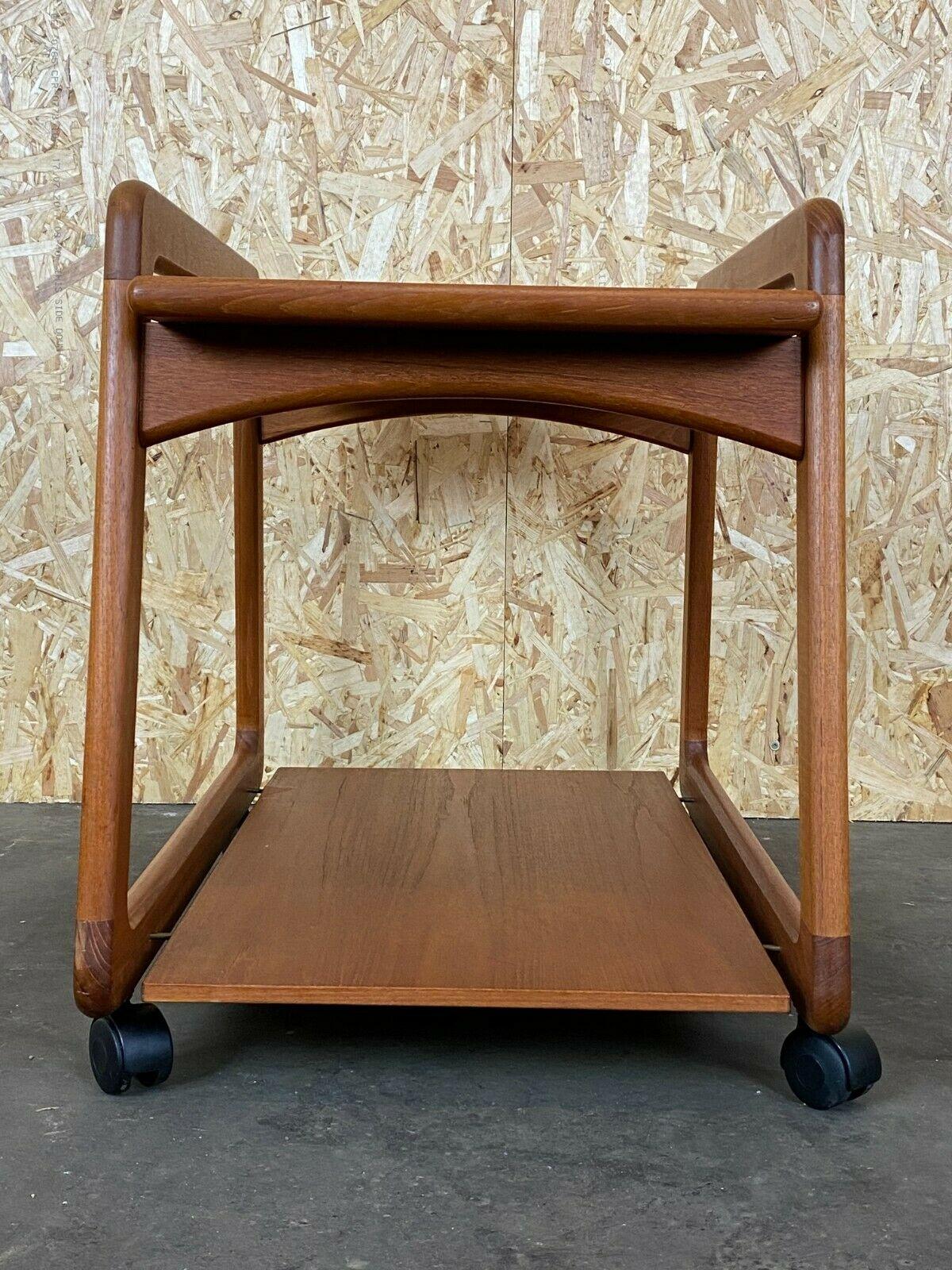 60s 70s Teak Serving Trolley Sika Møbler Danish Design Denmark 7