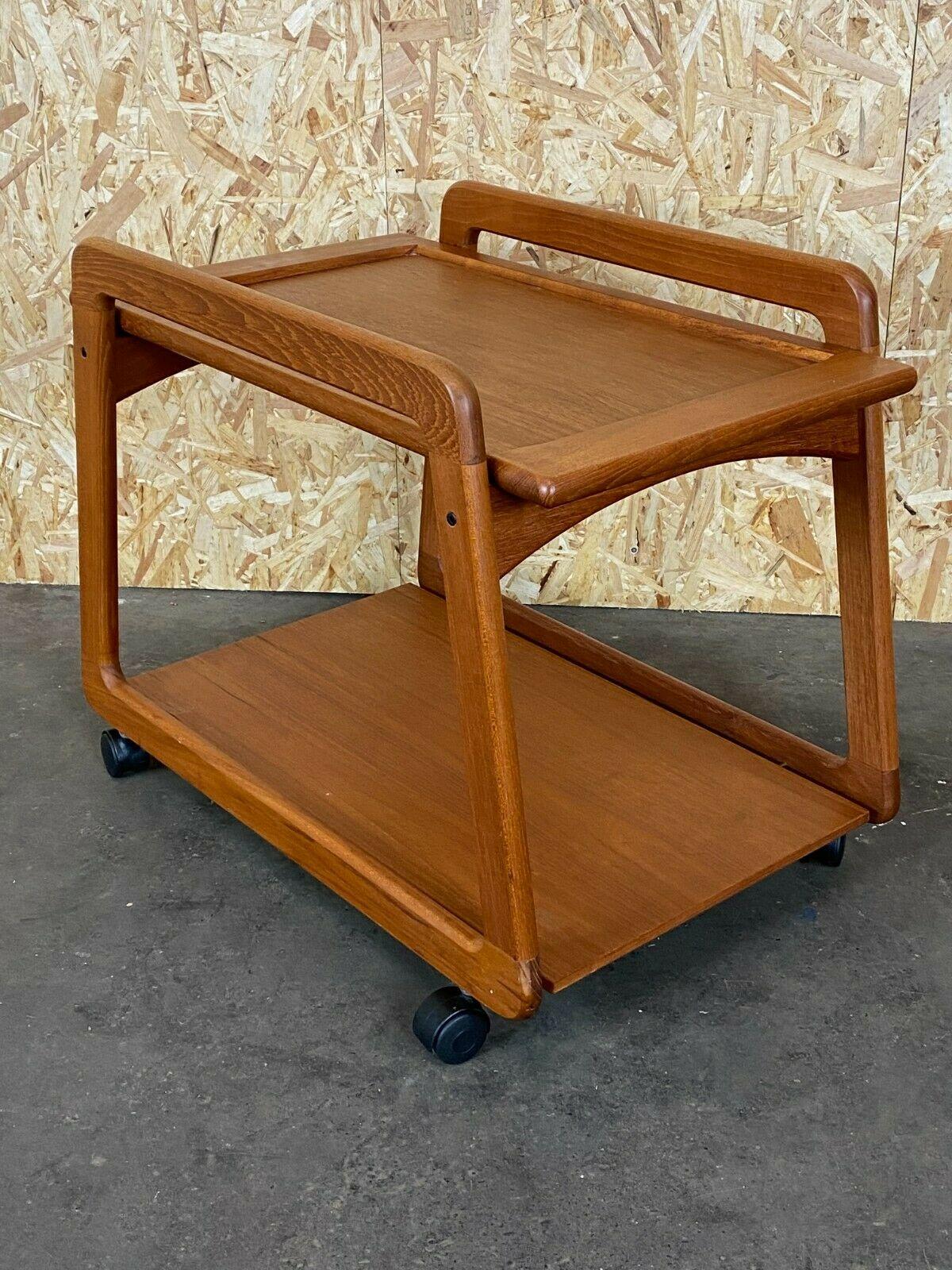 60s 70s Teak Serving Trolley Sika Møbler Danish Design Denmark 8