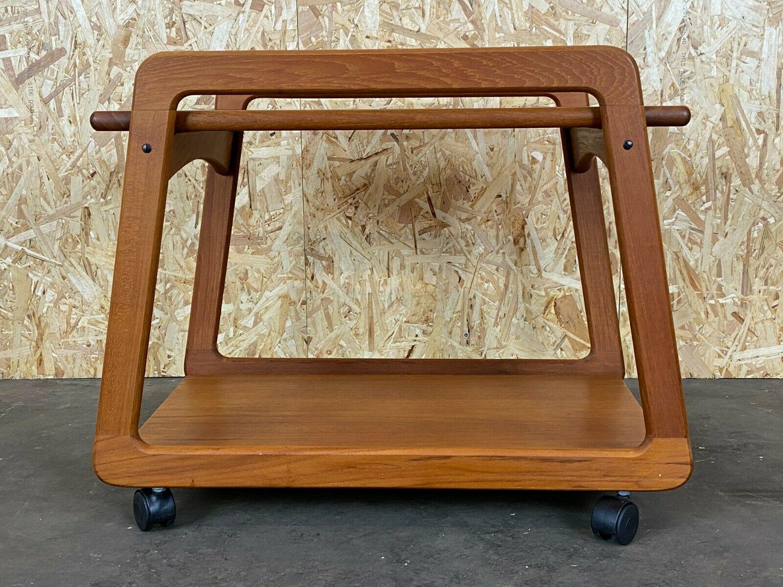 60s 70s Teak Serving Trolley Sika Møbler Danish Design Denmark 9
