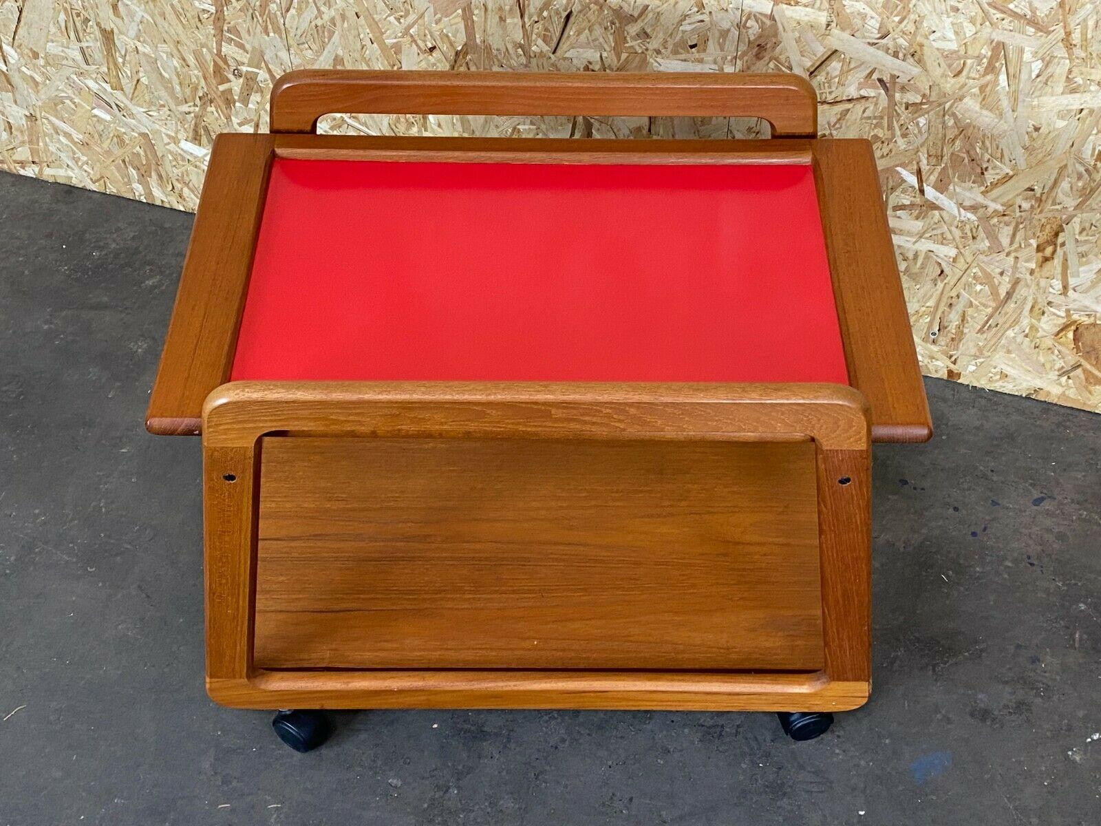 60s 70s Teak Serving Trolley Sika Møbler Danish Design Denmark 1