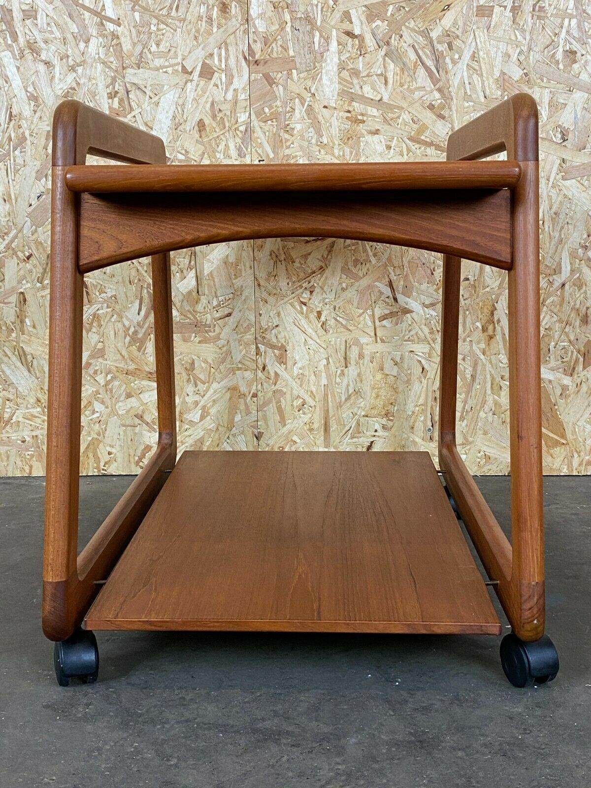 60s 70s Teak Serving Trolley Sika Møbler Danish Design Denmark 2