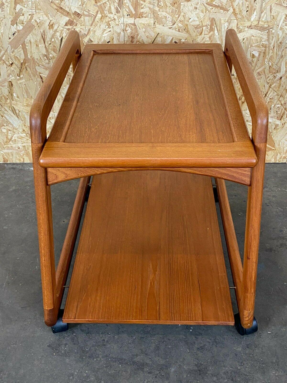 60s 70s Teak Serving Trolley Sika Møbler Danish Design Denmark 3