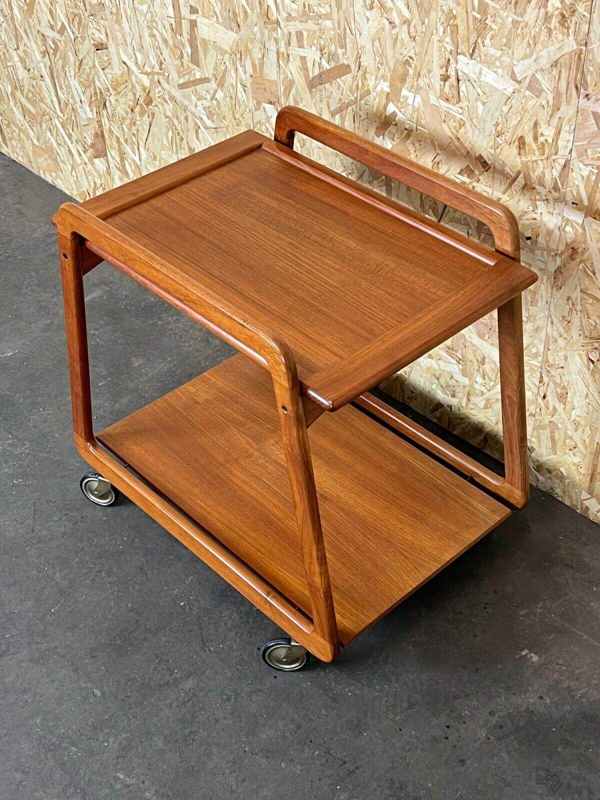 60s 70s Teak Serving Trolley Sika Møbler Danish Design Denmark 3