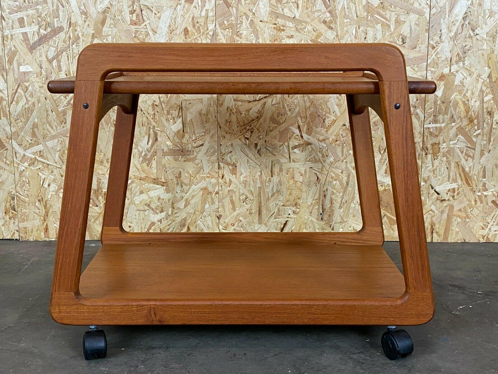 60s 70s Teak Serving Trolley Sika Møbler Danish Design Denmark 4