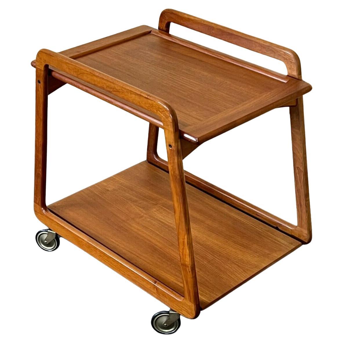 60s 70s Teak Serving Trolley Sika Møbler Danish Design Denmark