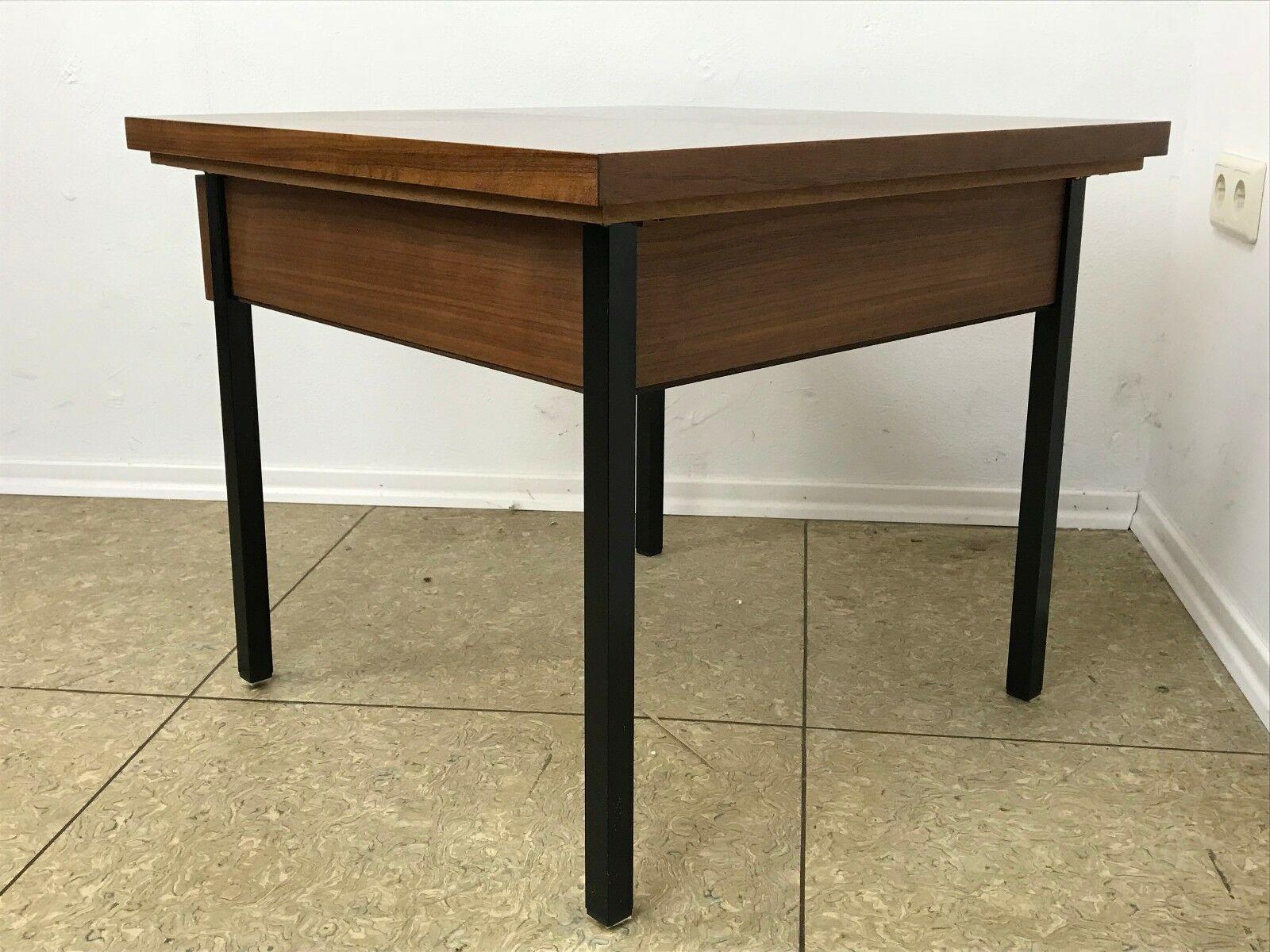 60s 70s Teak sewing box sewing table Utensilio Coffee Table Mid Century 60s For Sale 4