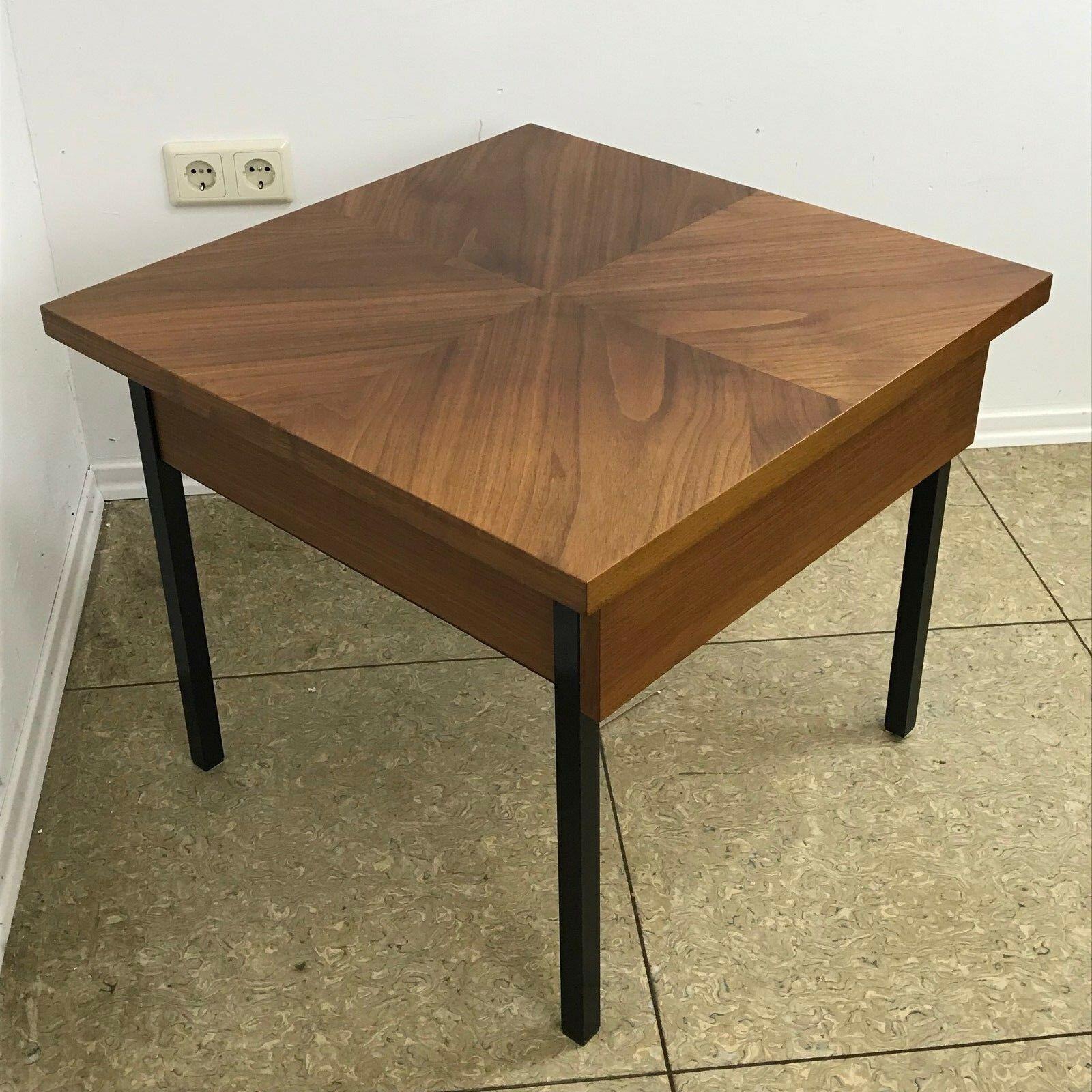 60s 70s Teak sewing box sewing table Utensilio coffee table mid century 60s

Object: sewing table

Manufacturer:

Condition: good

Age: around 1960-1970

Dimensions:

65cm x 65cm x 55cm

Other notes:

The pictures serve as part of