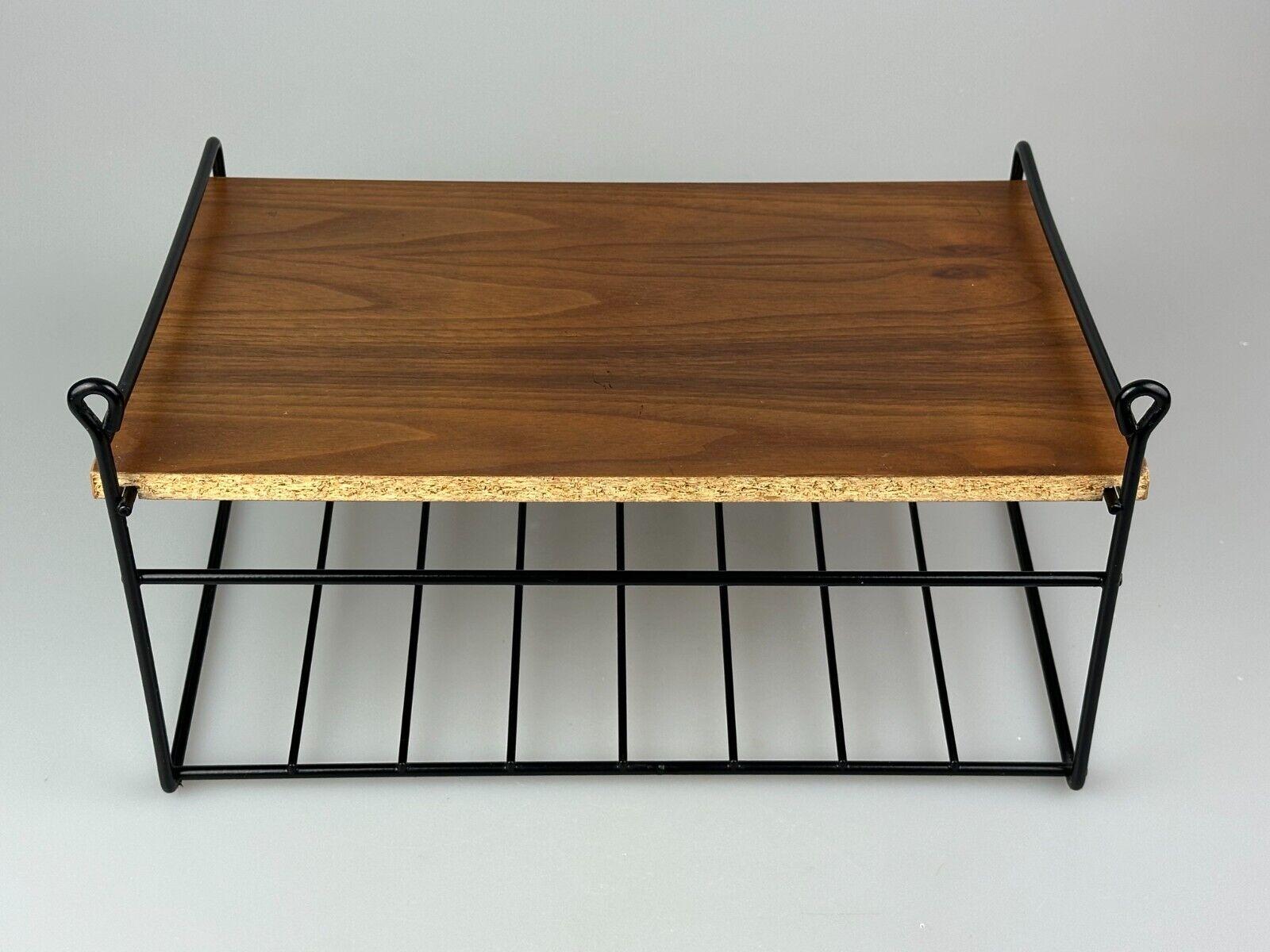 60s 70s estantería de teca estantería de pared estantería telefónica estantería de cuerda diseño danés en venta 5