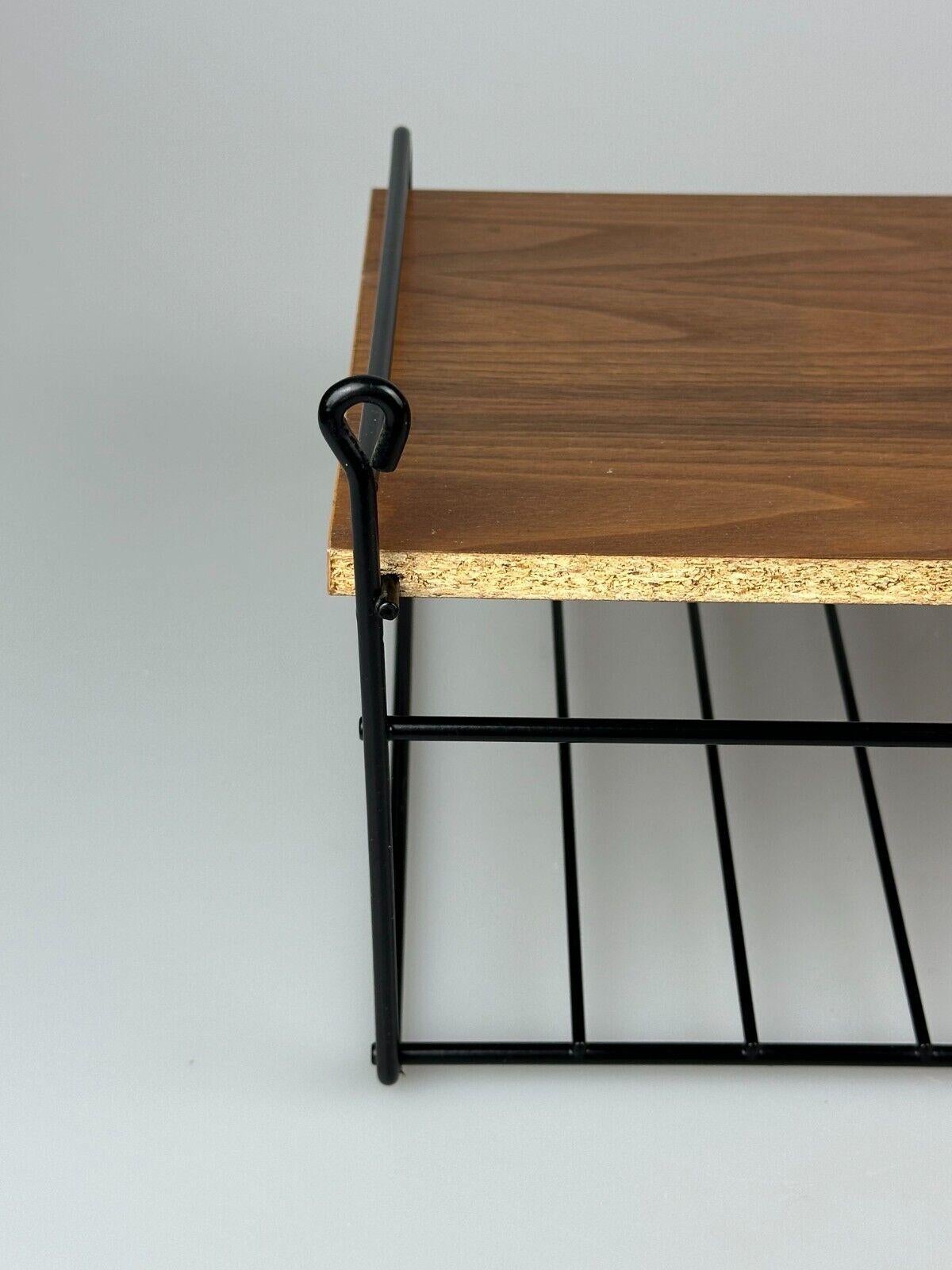 60s 70s estantería de teca estantería de pared estantería telefónica estantería de cuerda diseño danés en venta 7