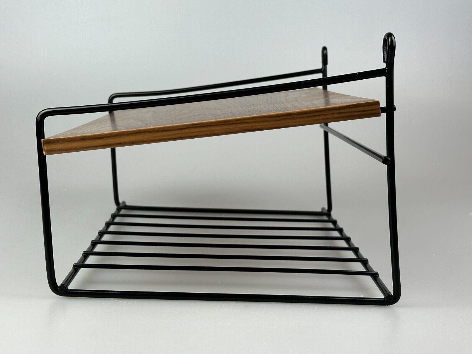 60s 70s estantería de teca estantería de pared estantería telefónica estantería de cuerda diseño danés en venta 10