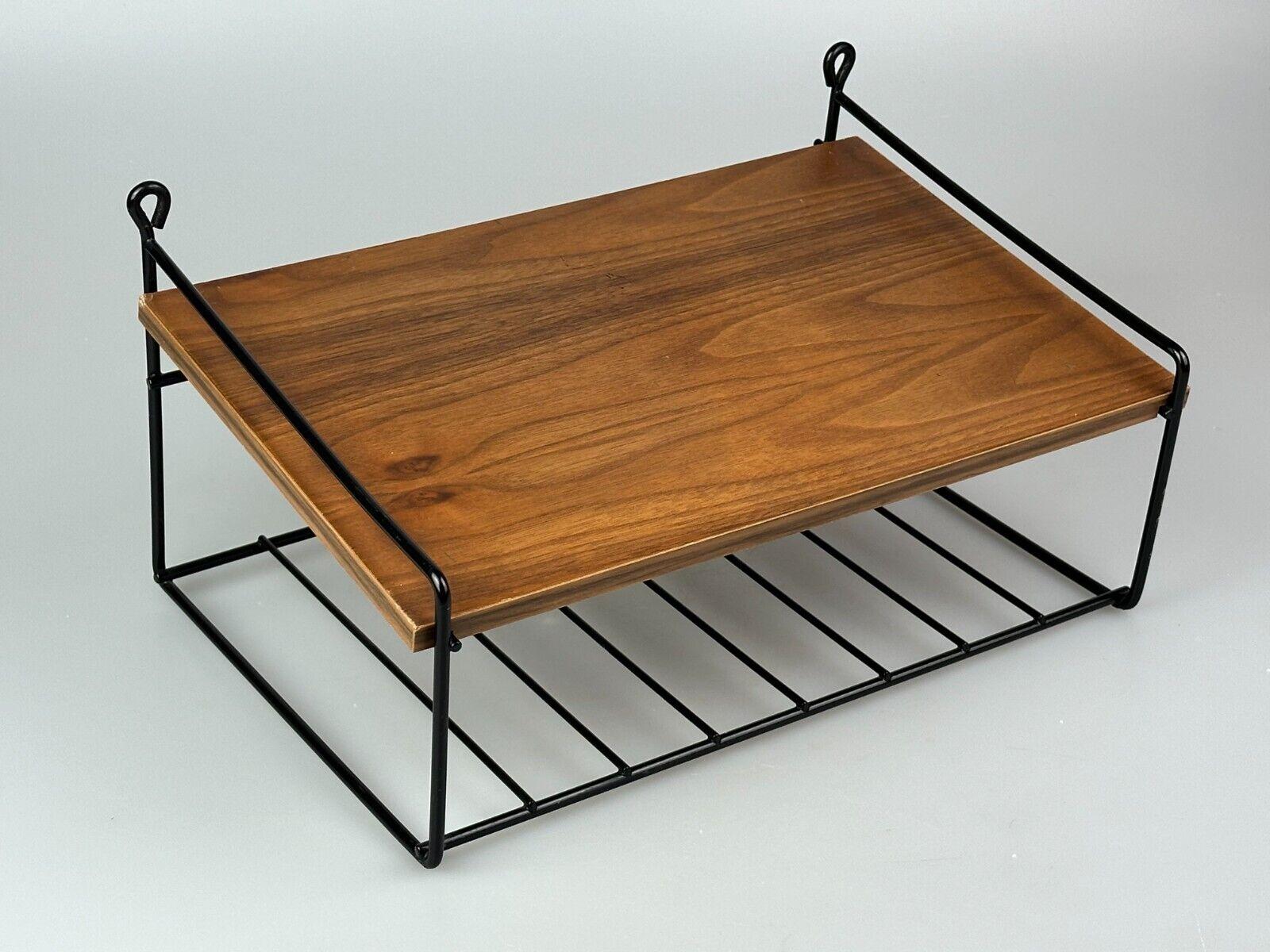 60s 70s estantería de teca estantería de pared estantería telefónica estantería de cuerda diseño danés en venta 12