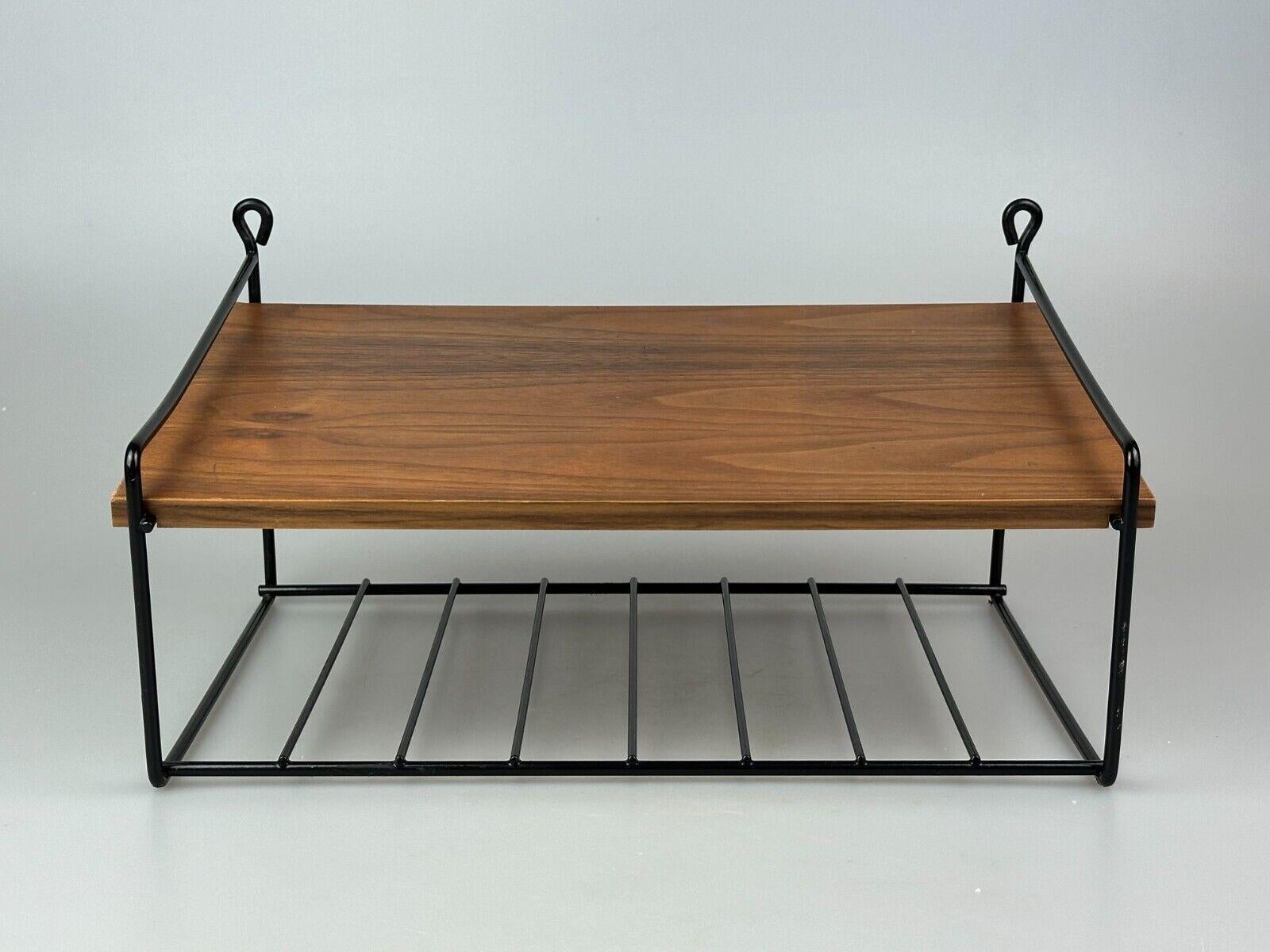 60s 70s estantería de teca estantería de pared estantería telefónica estantería de cuerda diseño danés Alemán en venta