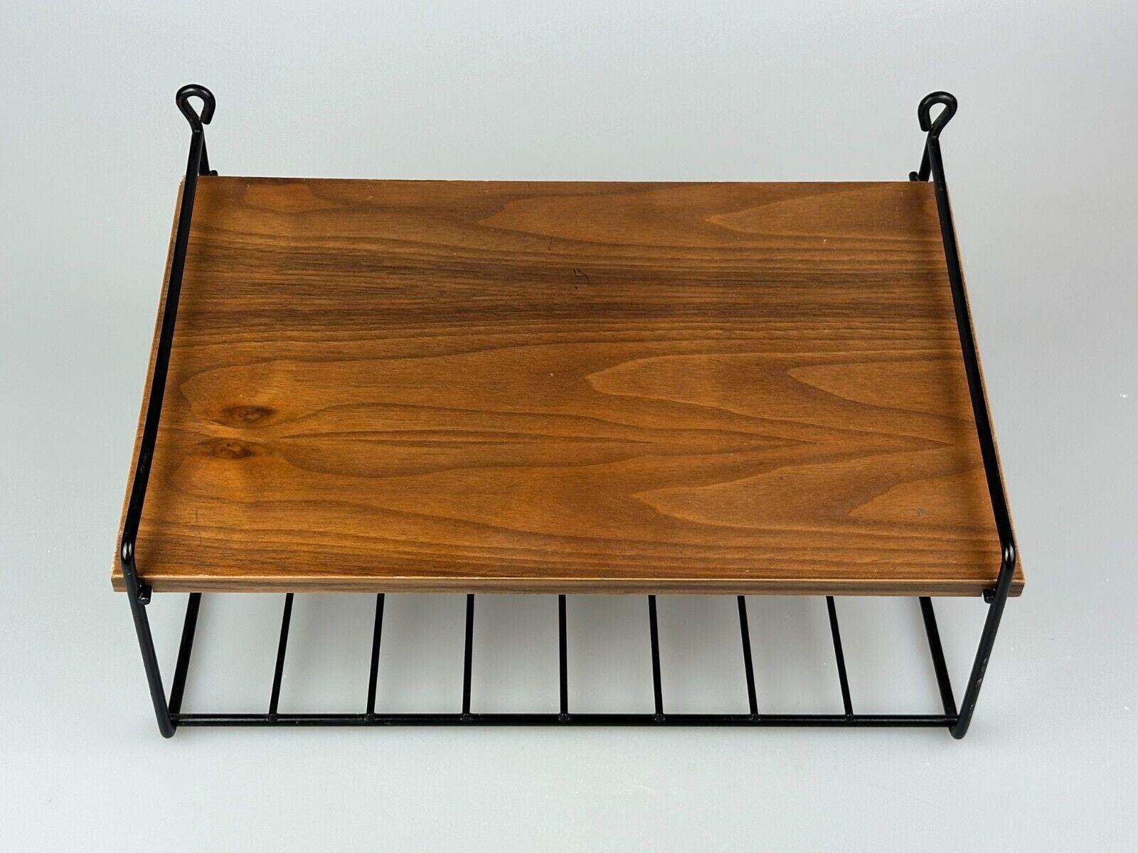 60s 70s estantería de teca estantería de pared estantería telefónica estantería de cuerda diseño danés en Bueno estado para la venta en Neuenkirchen, NI