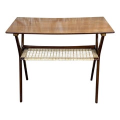 60s 70s Teak Side Danish Modern Design 60s 70s