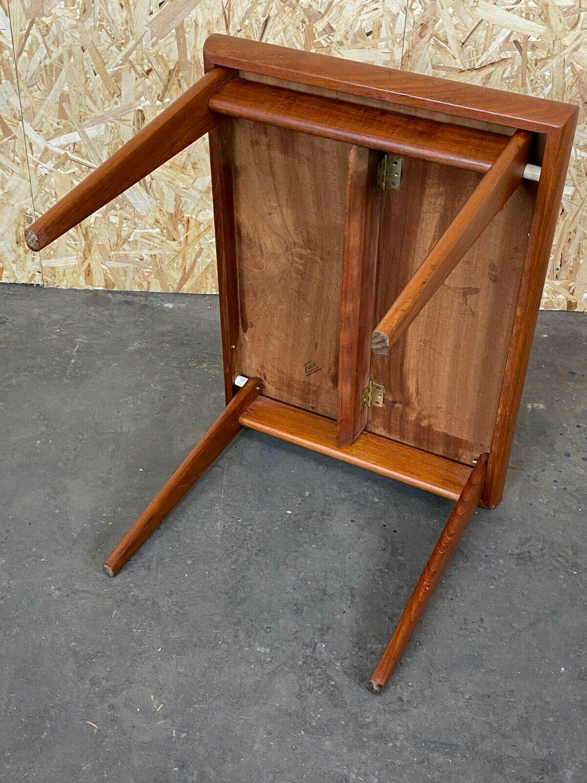 60s 70s Teak Side Table Trioh Side Table Danish Design Denmark 5