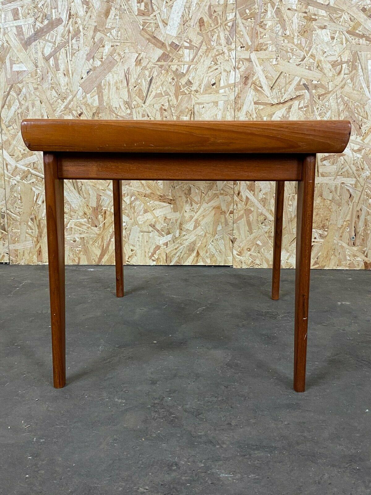 Late 20th Century 60s 70s Teak Side Table Trioh Side Table Danish Design Denmark