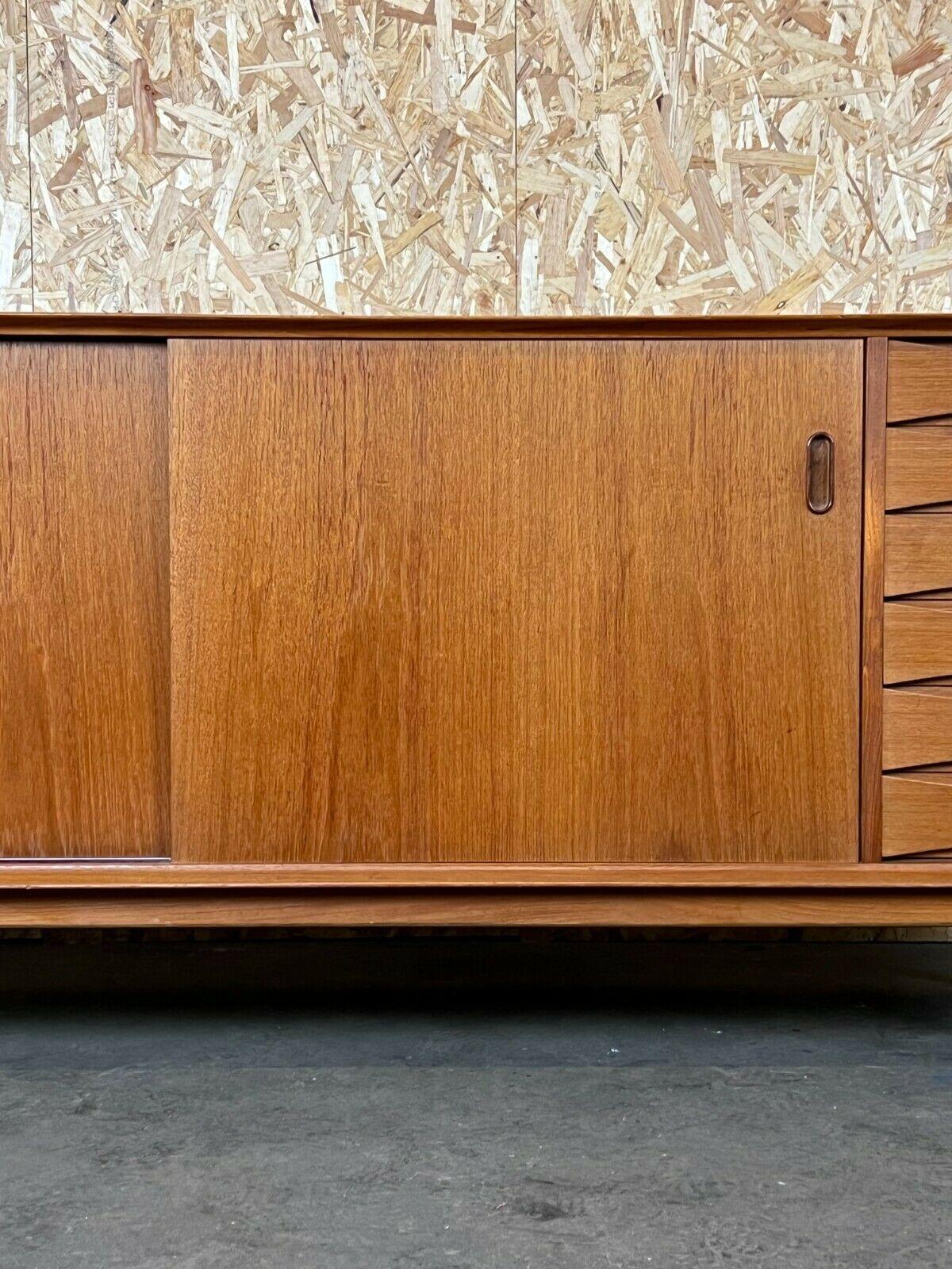Late 20th Century 60s 70s Teak Sideboard Arne Vodder OS29 Triennale for Sibast Furniture For Sale