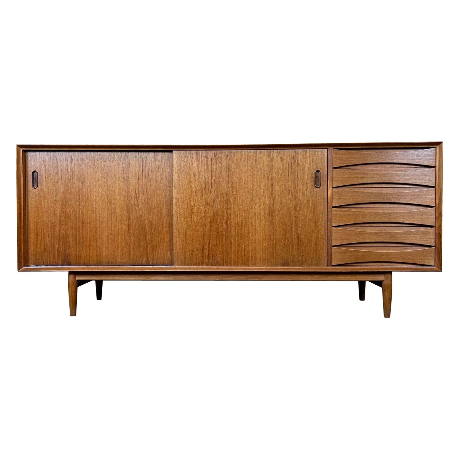 60s 70s Teak Sideboard Arne Vodder OS29 Triennale for Sibast Furniture