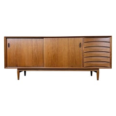 Buffet en teck Arne Vodder OS29 Triennale pour Sibast Furniture des années 60 et 70