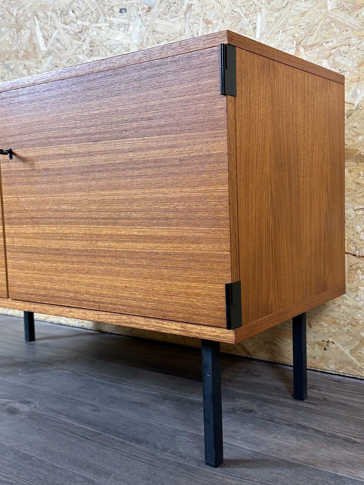 60s 70s teak sideboard cabinet Rego Mobile Danish Modern Design For Sale 3