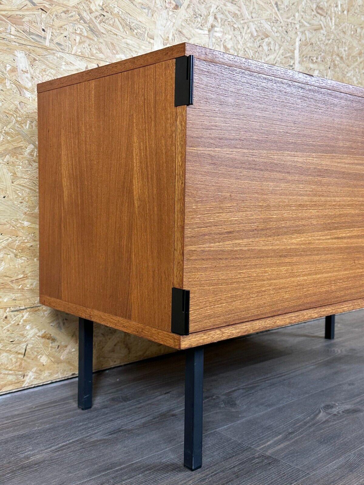 60s 70s teak sideboard cabinet Rego Mobile Danish Modern Design For Sale 4