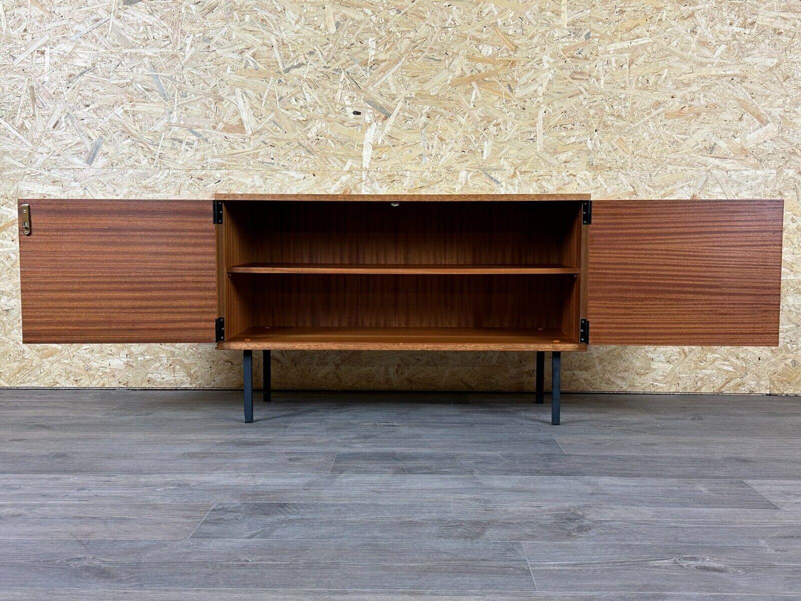 60s 70s teak sideboard cabinet Rego Mobile Danish Modern Design For Sale 6