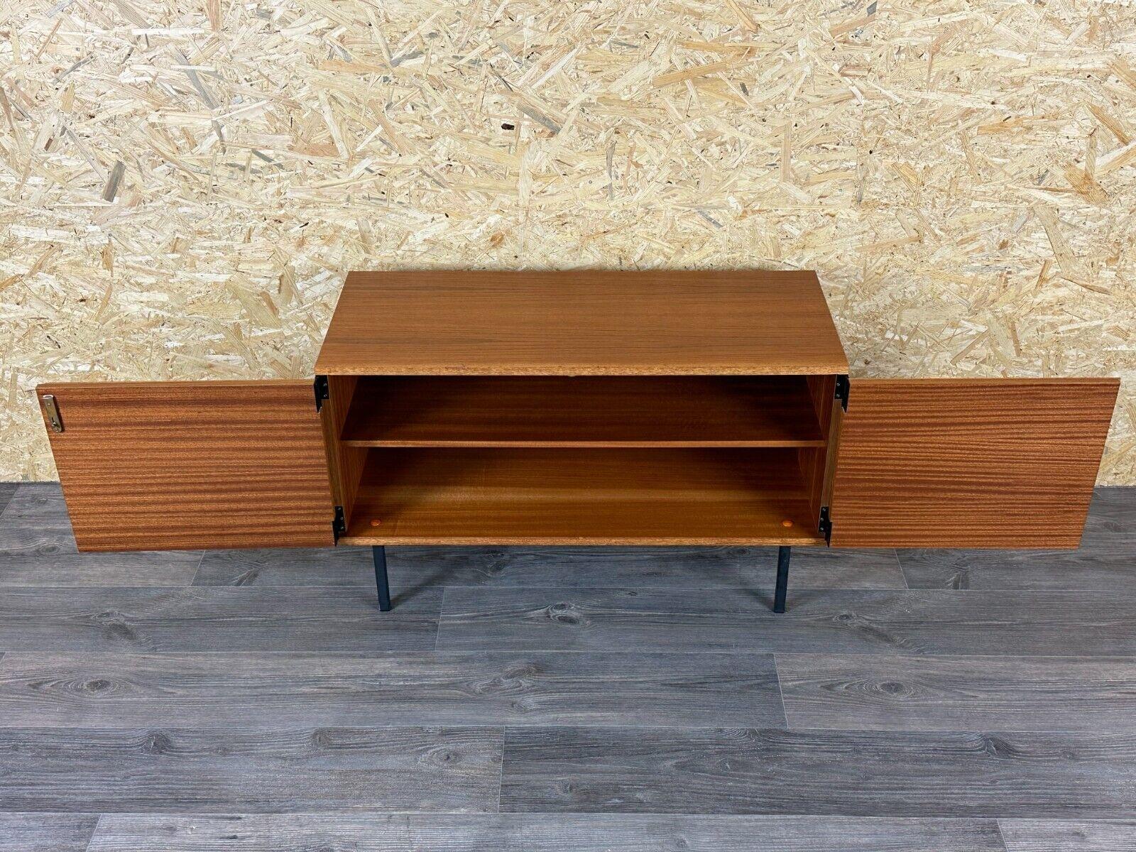 60s 70s teak sideboard cabinet Rego Mobile Danish Modern Design For Sale 7