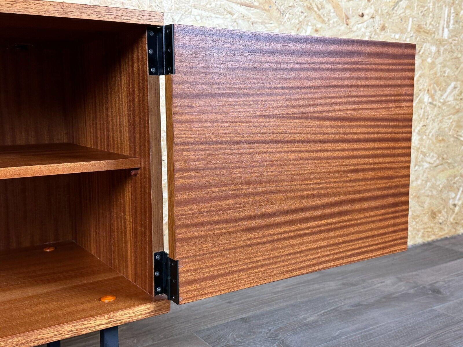 60s 70s teak sideboard cabinet Rego Mobile Danish Modern Design For Sale 9