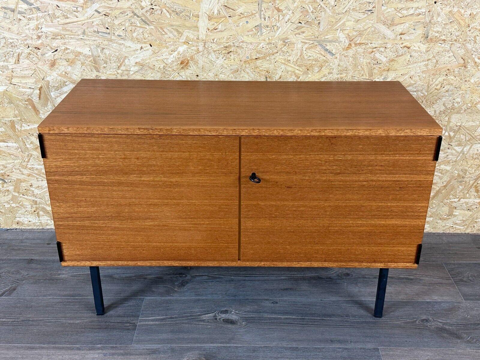 German 60s 70s teak sideboard cabinet Rego Mobile Danish Modern Design For Sale