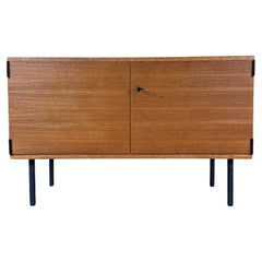 Retro 60s 70s teak sideboard cabinet Rego Mobile Danish Modern Design