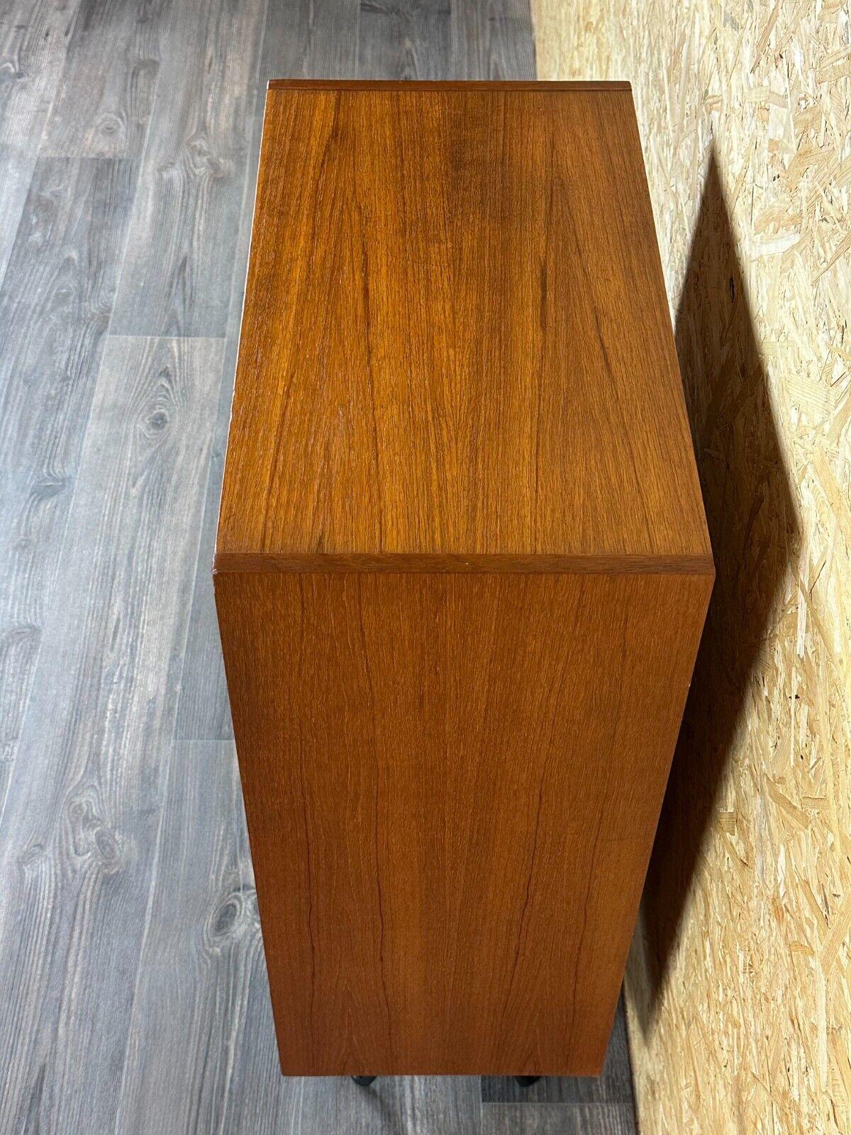 60s 70s teak sideboard chest of drawers cabinet Danish Modern Design Denmark 1