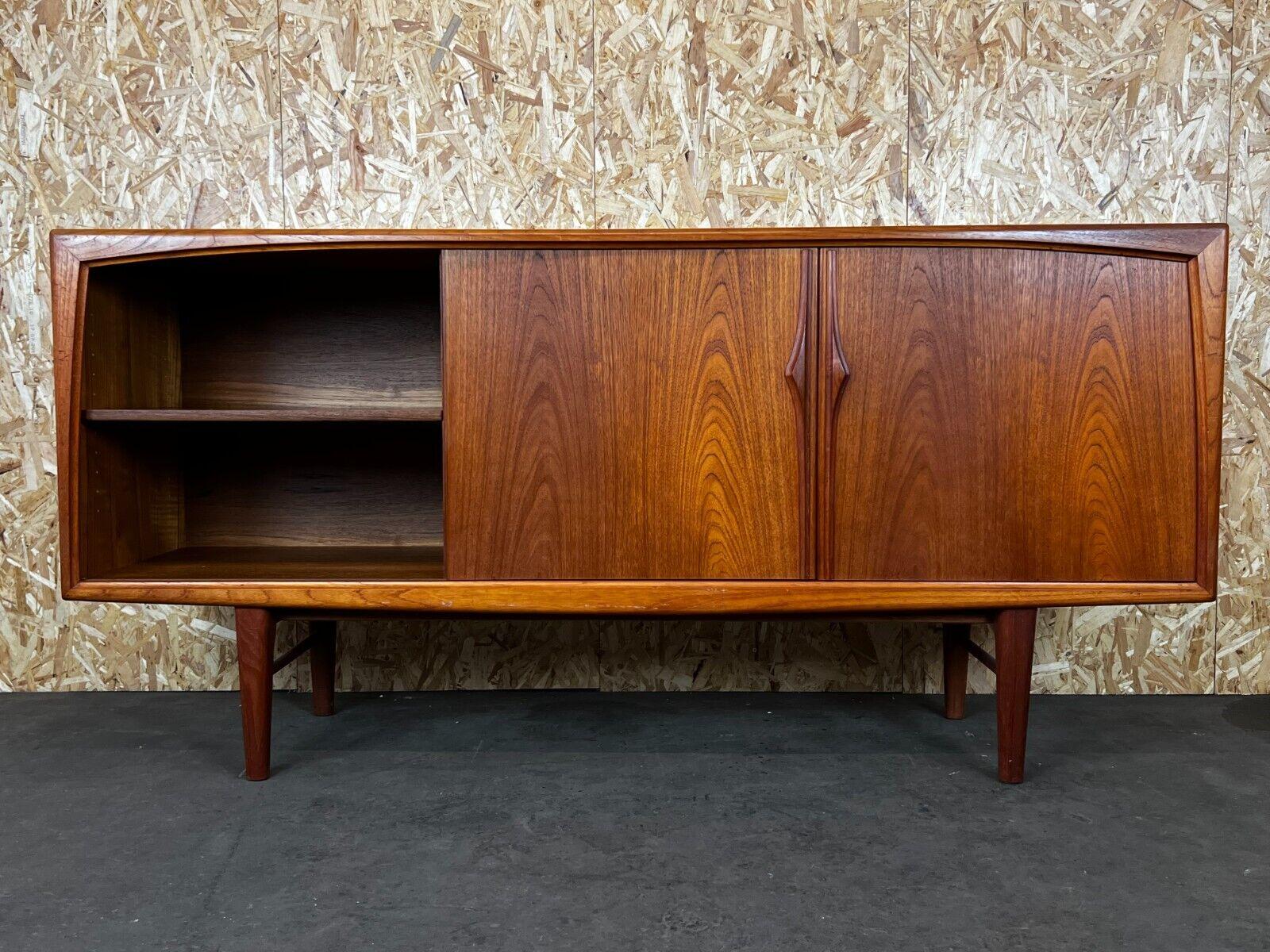 60s 70s Teak Sideboard Credenza Axel Christensen Aco Møbler Denmark 5