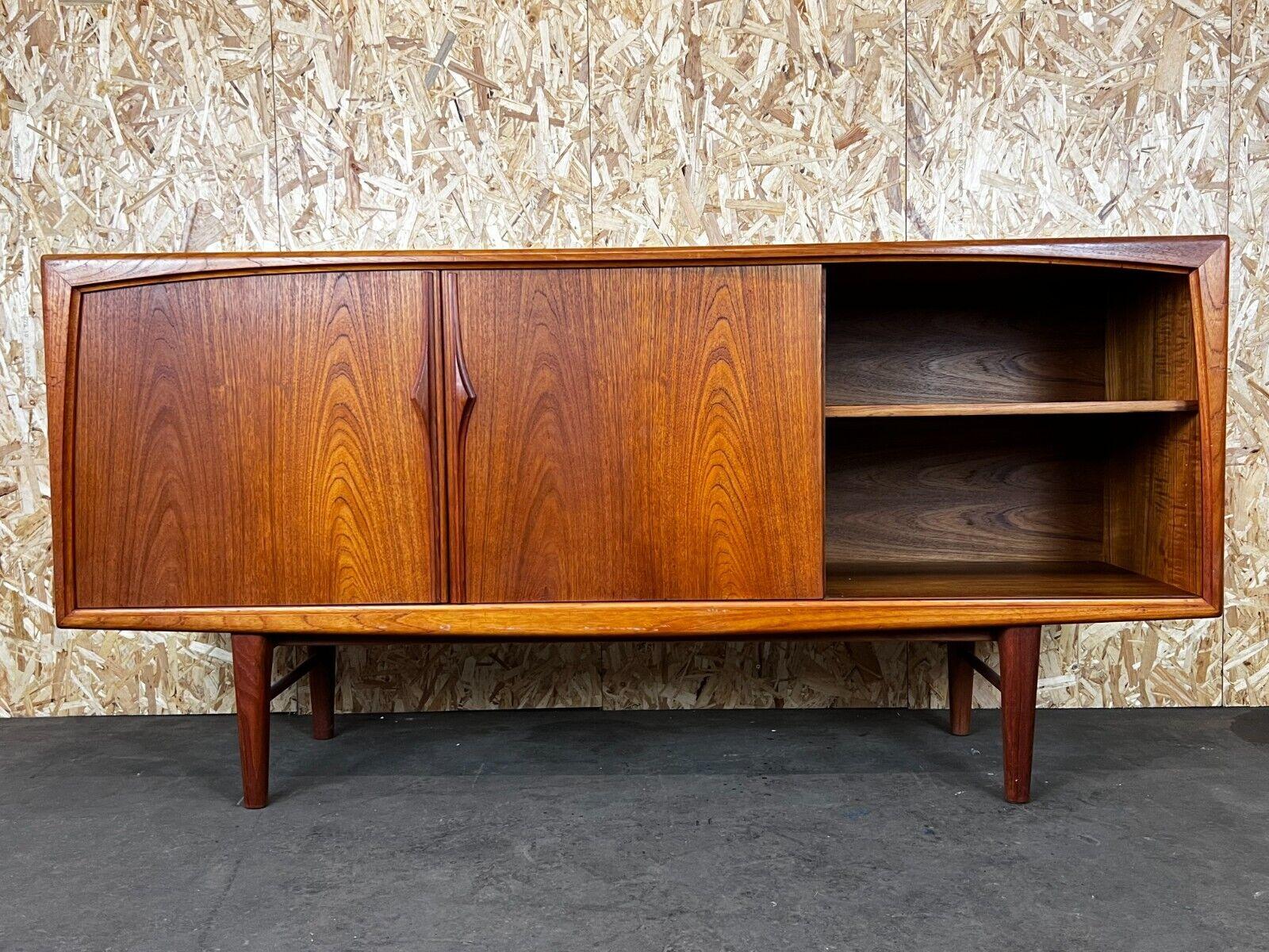 60s 70s Teak Sideboard Credenza Axel Christensen Aco Møbler Denmark 6