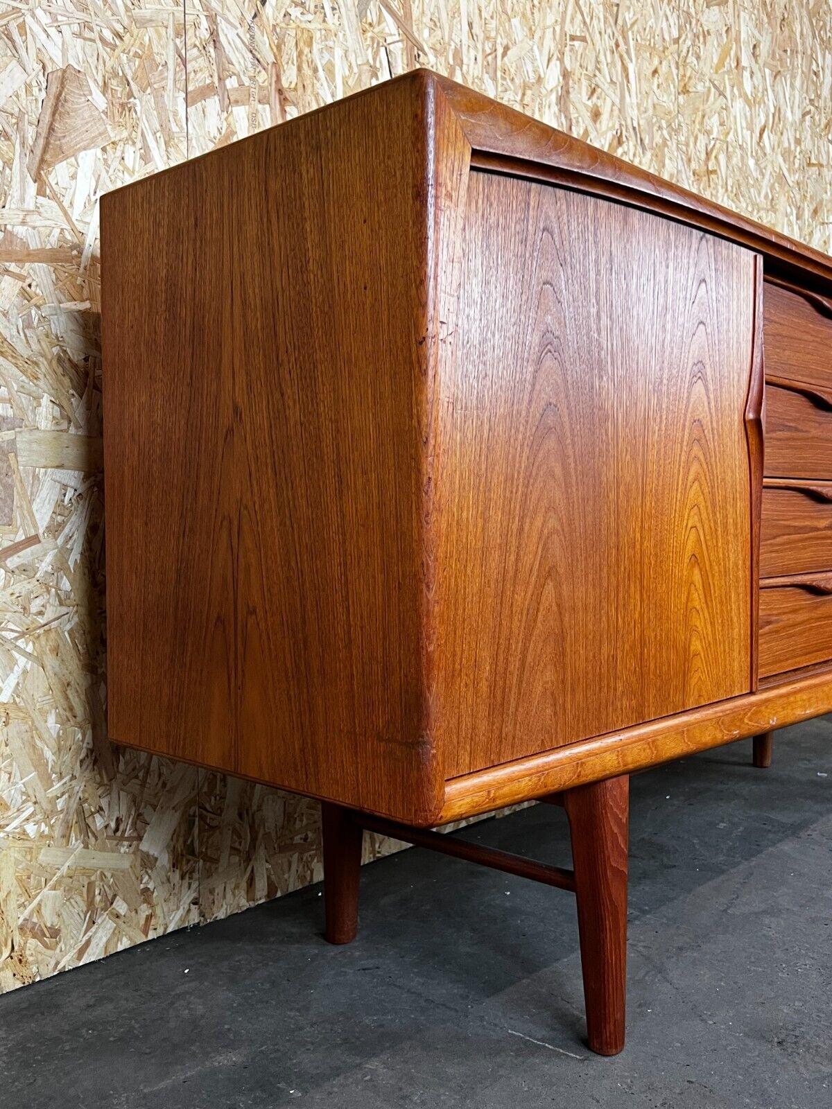 60s 70s Teak Sideboard Credenza Axel Christensen Aco Møbler Denmark 4