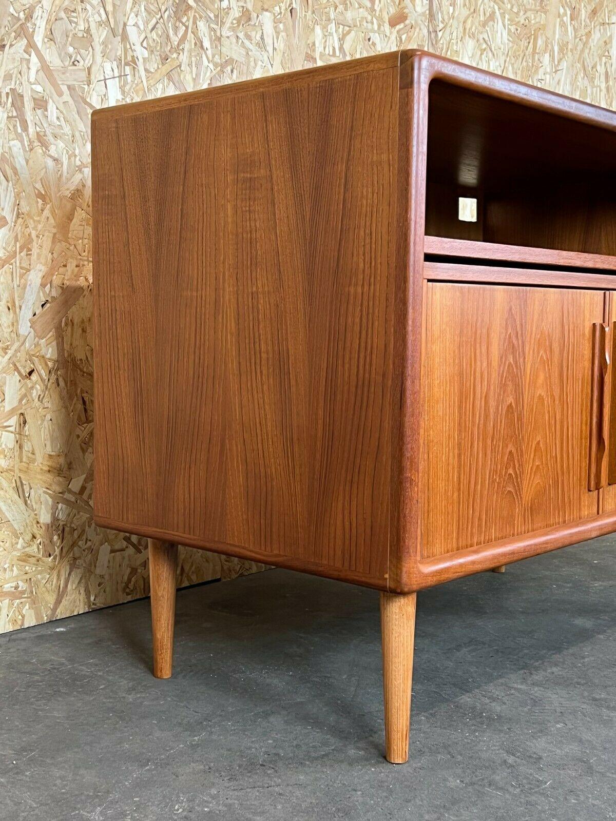 Late 20th Century 60s 70s Teak Sideboard Credenza Cabinet Danish Modern Design Denmark 70s