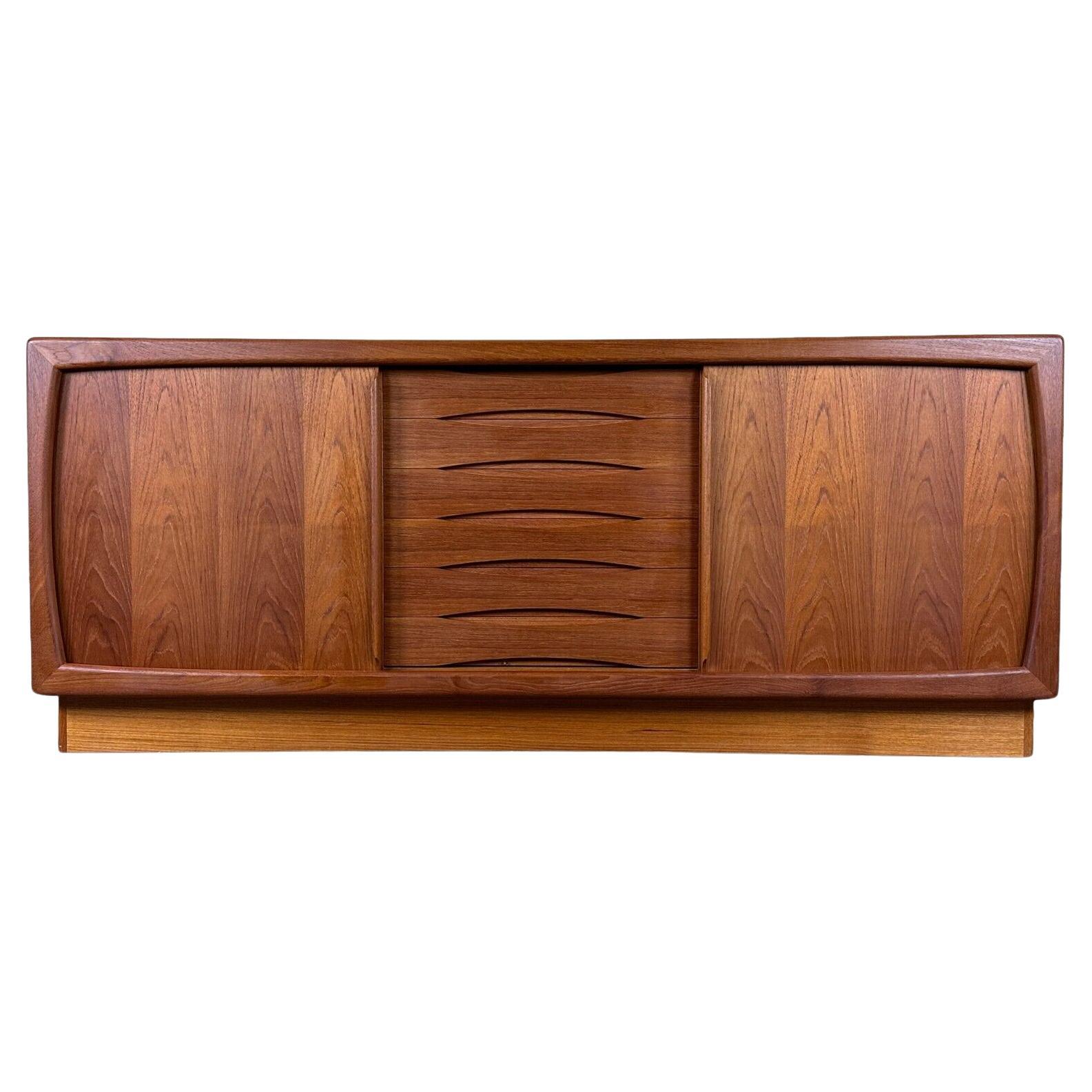 60s 70s teak sideboard credenza Dyrlund Danish Modern Design Denmark