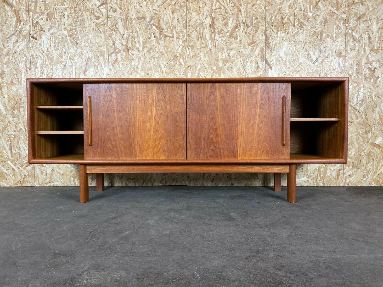 60s 70s Teak Sideboard Credenza H.P Hansen Danish Design Denmark For Sale 3