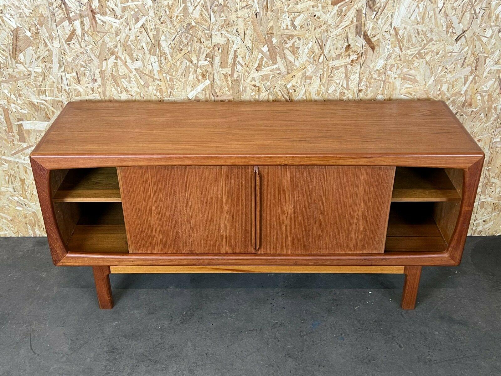 60s 70s Teak Sideboard Credenza H.P Hansen Danish Design Denmark 7