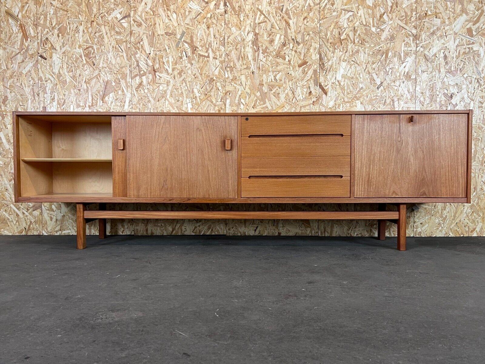 1960s 1970s teak sideboard Credenza Nils Jonsson for Hugo Troeds Sweden For Sale 8