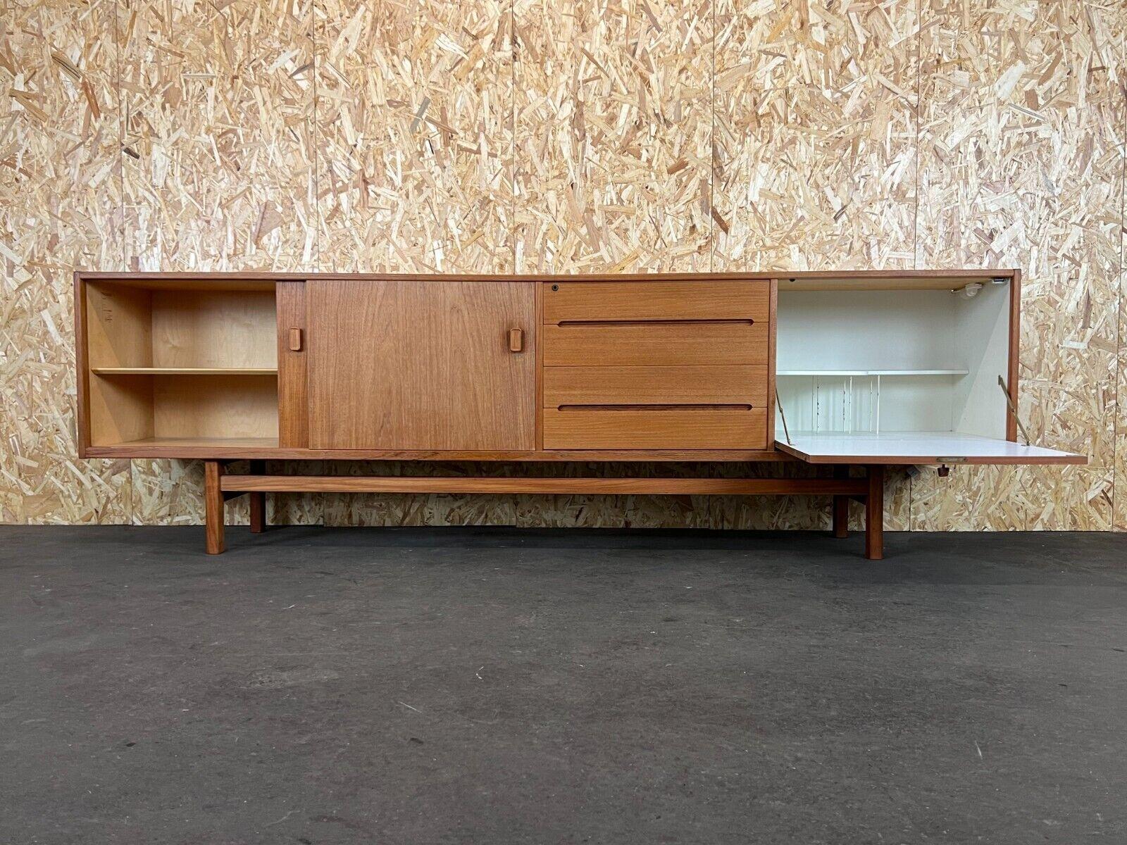 1960s 1970s teak sideboard Credenza Nils Jonsson for Hugo Troeds Sweden For Sale 9