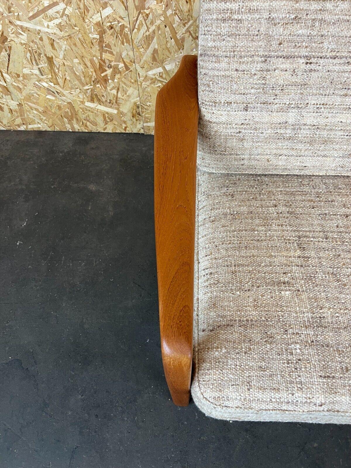 60s 70s Teak Sofa 2 Seater Couch J. Kristensen Danish Denmark Design 1