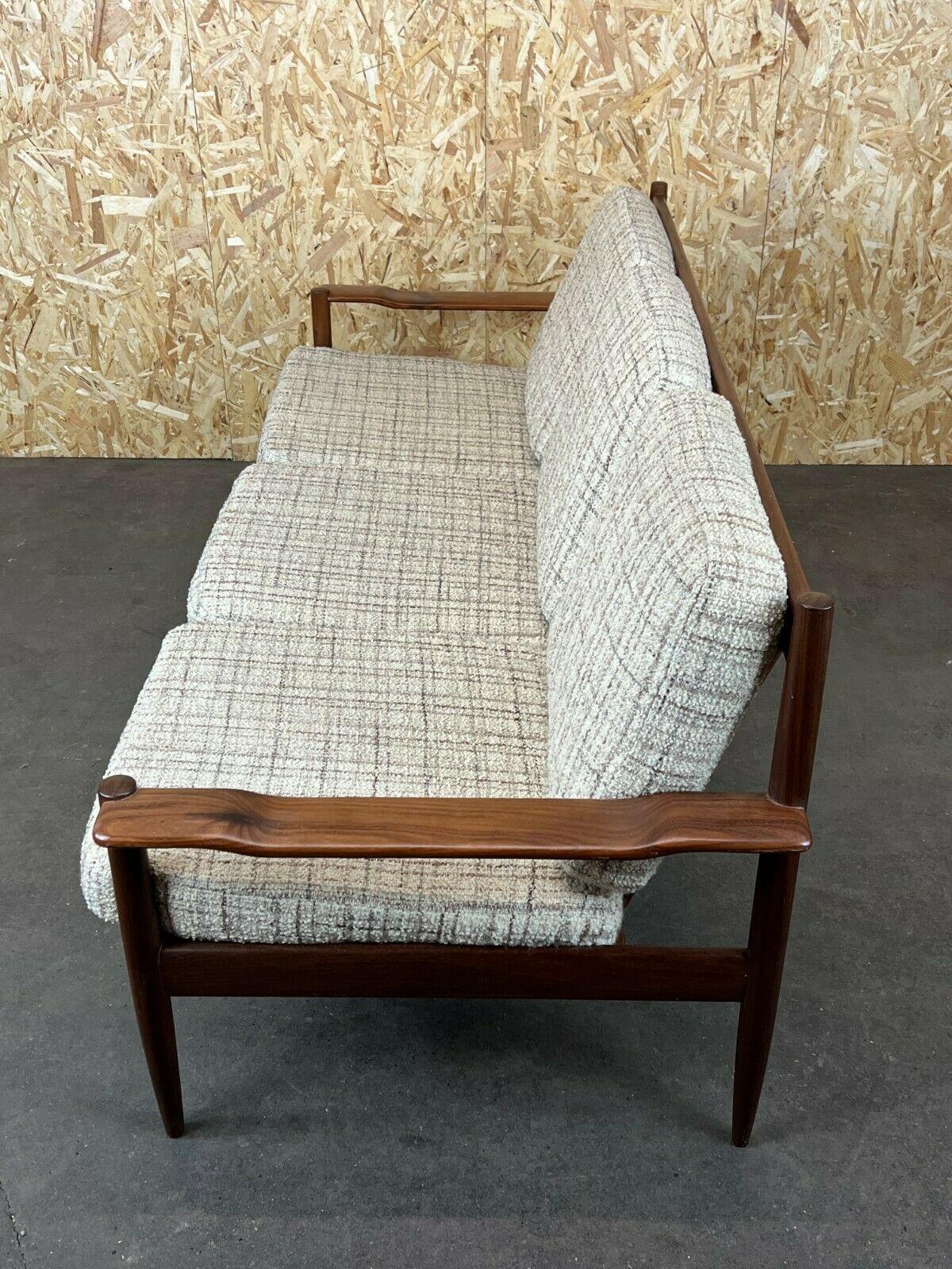 60s 70s Teak Sofa 3 Seater Couch Seating Set Danish Modern Design Denmark For Sale 2