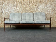 60s 70s Teak Sofa 3 Seater Couch Seating Set Danish Modern Design Denmark