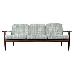 60s 70s Teak Sofa 3 Seater Couch Seating Set Danish Modern Design Denmark