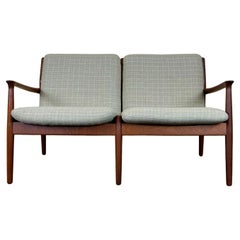 Used 60s 70s Teak Sofa Couch 2er Svend Aage Eriksen for Glostrup Danish Design