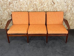 Canapé 3 places en teck des années 60 et 70 de Svend Aage Eriksen pour Glostrup Danish Design